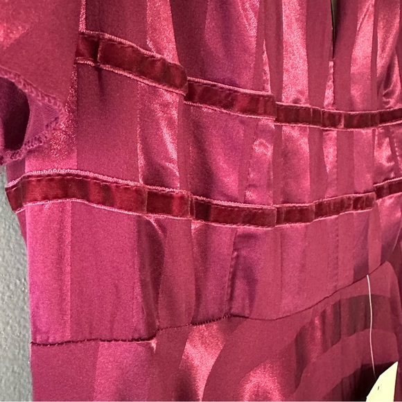 NWT Bohme Rylee Maxi Dress in Wine Size X-Large - Picture 8 of 10